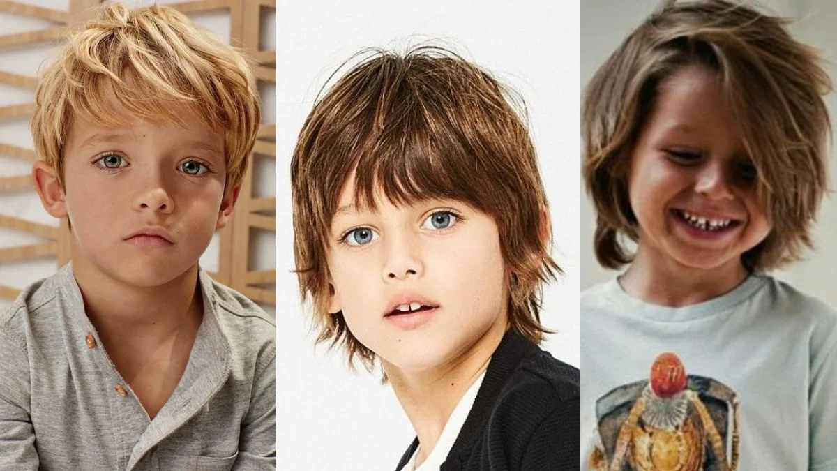 Corte de cabelo masculino infantil liso Corte de cabelo masculino infantil liso