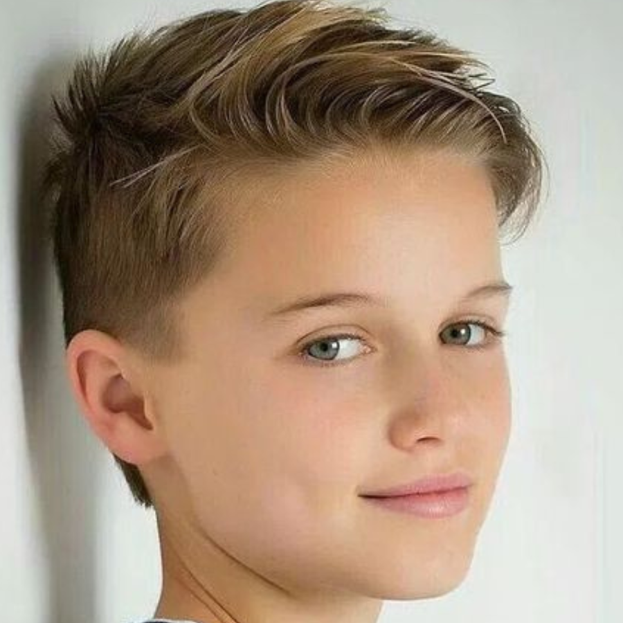 Corte de cabelo masculino infantil liso Corte de cabelo masculino infantil liso