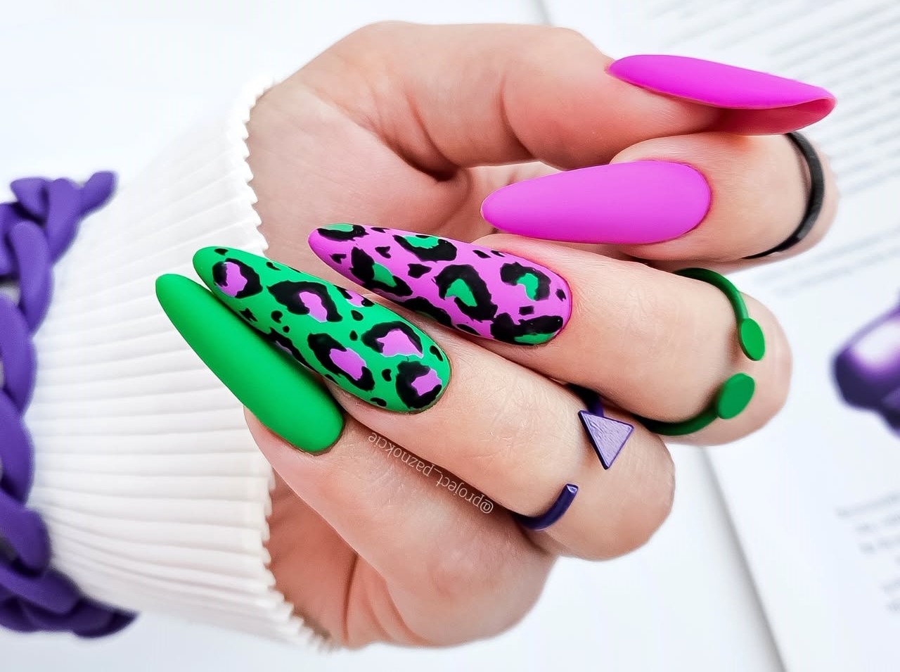 Unhas decoradas para o verão